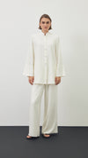 cayo woman linen set white